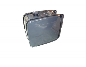 Réservoir latéral poids-lourds alu 200L - G2" - prédisposé filtre niveau - sangles
