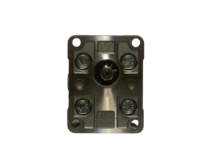 Pompe à engrenages XV-1P 1,2  cm3 rotation à droite base Ø25.4 standard Européen