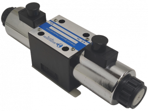 ELECTRO CETOP 5 90L/MM WE10 + 2SOL.A2 12VCC + CONNECTEURS