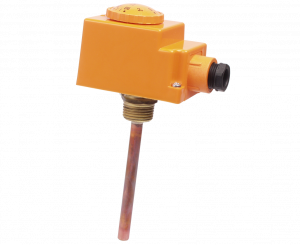 Thermostat réglable 0 à 90°C - 1/2" Gaz - Longueur 200mm