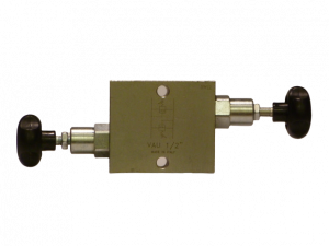 Limiteur de pression double type VAU 1/2" + volant