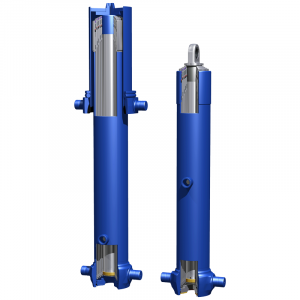 VERIN FRONTAL 4 ELEMENTS Ø130 MM TOURI/TOURI