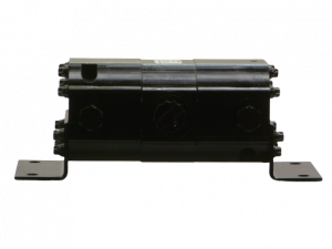 Diviseur de débit à engrenages fonte FG - 3 éléments - valves différentielles 2,1 cm3