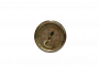 Manomètre inox Ø63 à bain de glyérine 0-40 bar avec raccord arrière en 1/4"
