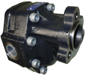 Pompe à engrenages NPH - 22CC - Rotation gauche - Arbre UNI 21x25 - 3 trous - Orifices latéraux et arrières