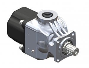 Pompe à pistons 2PAK - 80CC - Réversible - Arbre ISO 32x36 - 4 trous - Aspiration latérale et refoulement latéral et arrière