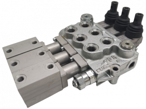 Distributeur monobloc MB 25 3 éléments tiroirs/commandes A6A6A6 + levier