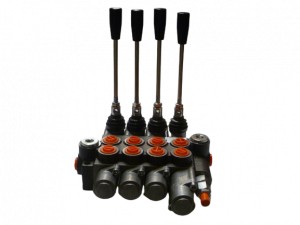 Distributeur monobloc DM 40 4 éléments tiroirs/commandes C9A1A1A1 + levier