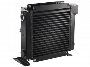 Refroidisseur Air/Huile SSV10 -1/2" - 12V CC - Aspi. - 5-40 l/min taré à 6 bar avec thermostat 36/26°C