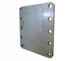 Platine latérale 6 trous Ø12,5mm