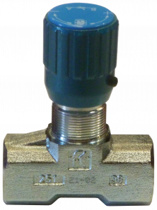 Limiteur de débit bidirectionnel 3/8" Acier
