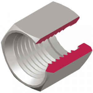 Ecrou JIC inox 1''1/16 pour tube de 18-20