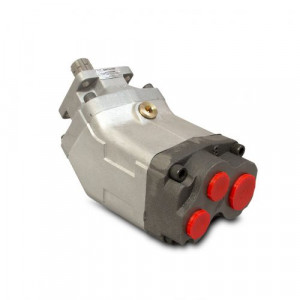 Pompe à pistons DARK Courte - 42CC - Réversible - Arbre ISO 32x36 - 4 trous - Aspiration latérale et refoulement latéral et arrière