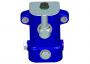 Pompe à main Fonte - S.E. en ligne et sur réservoir 17cm3 sans système de décharge - PM2P 17 e