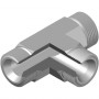 Té égal Mâle BSP 1/2" inox