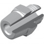 Adapteur inox Mâle JIC 3/4" x Mâle Gaz cônique 1/2"
